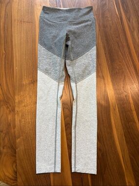 Outdoor Voices Gray Colorblock Leggings
